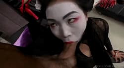 sexy geisha blowjob'