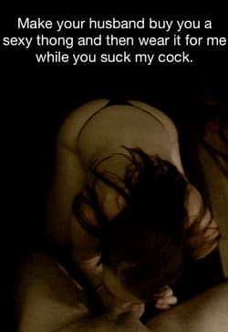 She would do anything he told her to do. His cock was the only thing she craved all week'