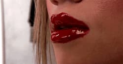 Red lips blowjob'